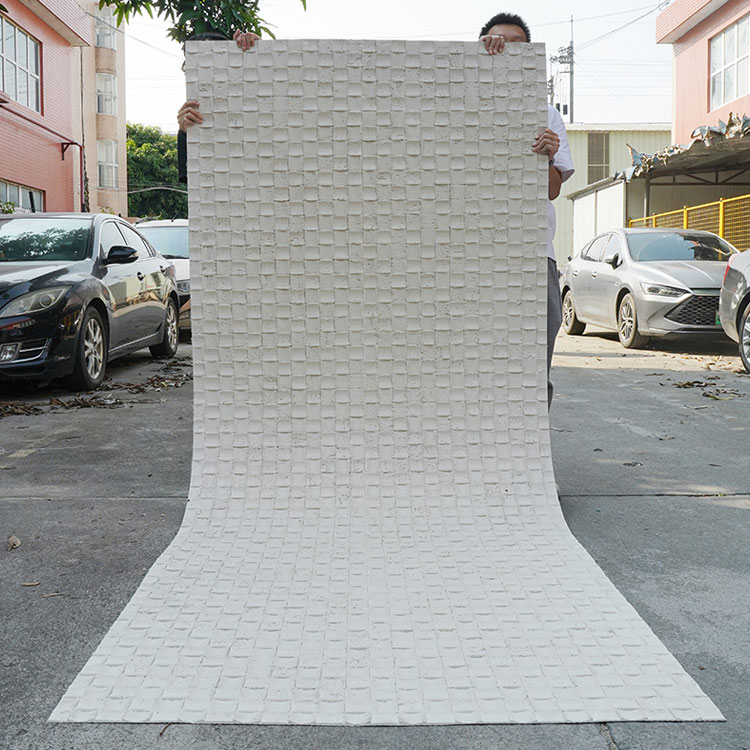 Flexible Stone Wave-Washed Stone Mosaic